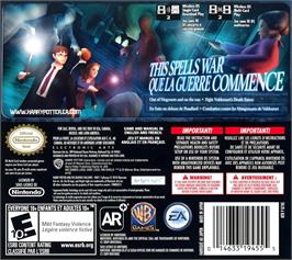 Box back cover for Harry Potter Et Les Reliques De La Mort - Première Partie on the Nintendo DS.