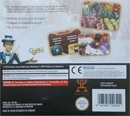 Box back cover for Hidden Object Show on the Nintendo DS.