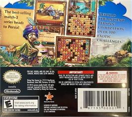 Box back cover for Jewel Master - Cradle Of Persia on the Nintendo DS.
