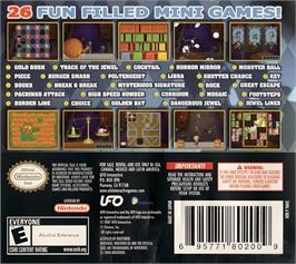 Box back cover for Omg 26 - Our Mini Games on the Nintendo DS.