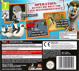 Box back cover for Pingouins De Madagascar - Le Docteur Blowhole Est De Retour, Les on the Nintendo DS.