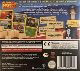 Box back cover for Postman Pat - Special Delivery Service on the Nintendo DS.