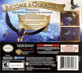 Box back cover for Royaume De Ga'hoole - La Légende Des Gardiens - Le Jeu Vidéo, Le on the Nintendo DS.