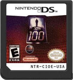 Cartridge artwork for 1 Contre 100 on the Nintendo DS.