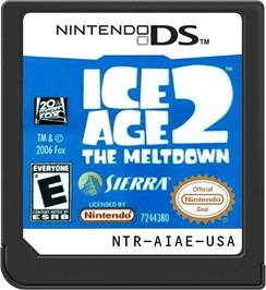 Cartridge artwork for Age De Glace 2, L' on the Nintendo DS.