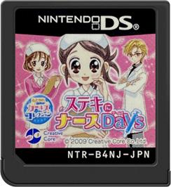 Cartridge artwork for Akogare Girls Collection - Suteki ni Nurse Days on the Nintendo DS.