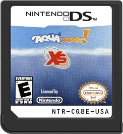 Cartridge artwork for Aqua Panic! on the Nintendo DS.