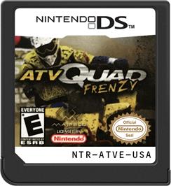 Cartridge artwork for Atv Quad Frenzy on the Nintendo DS.