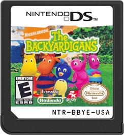 Cartridge artwork for Backyardigans, The on the Nintendo DS.