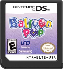Cartridge artwork for Balloon Pop on the Nintendo DS.
