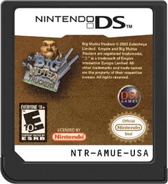 Cartridge artwork for Big Mutha Truckers on the Nintendo DS.