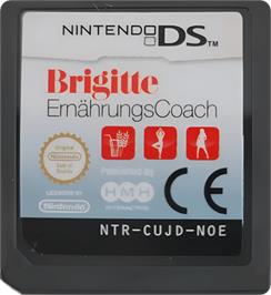 Cartridge artwork for Brigitte - Ernaehrungs Coach on the Nintendo DS.