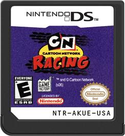 Cartridge artwork for Cartoon Network Racing on the Nintendo DS.
