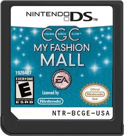 Cartridge artwork for Charm Girls Club - My Fashion Mall on the Nintendo DS.