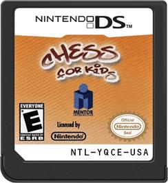Cartridge artwork for Chess For Kids on the Nintendo DS.