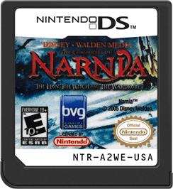 Cartridge artwork for Chronicles Of Narnia, The - The Lion, The Witch And The Wardrobe on the Nintendo DS.