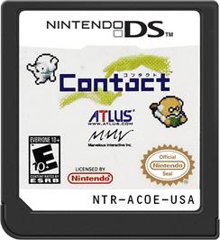 Cartridge artwork for Contact on the Nintendo DS.
