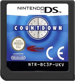 Cartridge artwork for Countdown - The Game on the Nintendo DS.