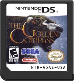 Cartridge artwork for Croisée Des Mondes - La Boussole D'or, A, La on the Nintendo DS.