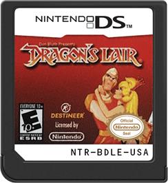Cartridge artwork for Dragon's Lair on the Nintendo DS.