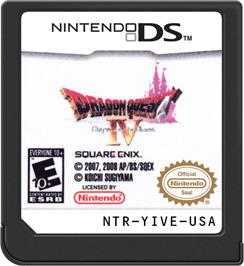 Cartridge artwork for Dragon Quest 4 - Chapters Of The Chosen on the Nintendo DS.