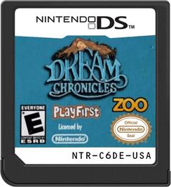 Cartridge artwork for Dream Chronicles on the Nintendo DS.