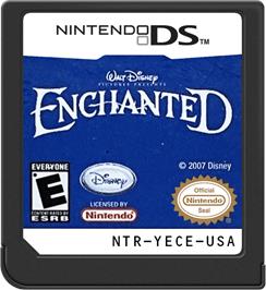 Cartridge artwork for Enchanted on the Nintendo DS.