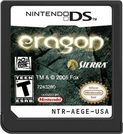 Cartridge artwork for Eragon on the Nintendo DS.