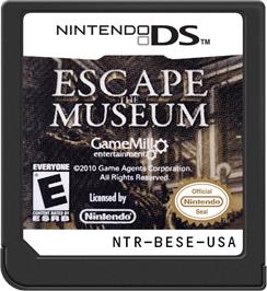 Cartridge artwork for Escape The Museum on the Nintendo DS.