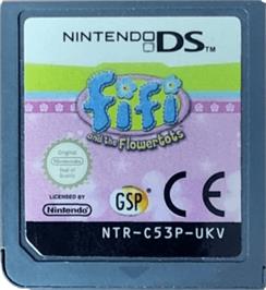 Cartridge artwork for Fifi Et Ses Floramis on the Nintendo DS.