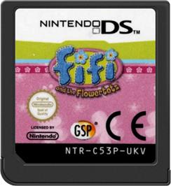 Cartridge artwork for Fifi and the Flowertots - Fifi's Garden Party on the Nintendo DS.