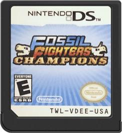 Cartridge artwork for Fossil Fighters - Champions on the Nintendo DS.