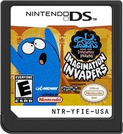 Cartridge artwork for Foster's Home For Imaginary Friends - Imagination Invaders on the Nintendo DS.