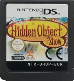 Cartridge artwork for Hidden Object Show on the Nintendo DS.