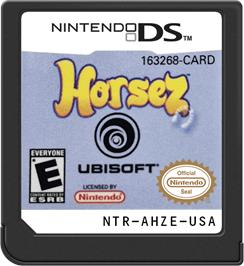 Cartridge artwork for Horsez on the Nintendo DS.