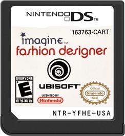 Cartridge artwork for Imagine - Fashion Designer on the Nintendo DS.