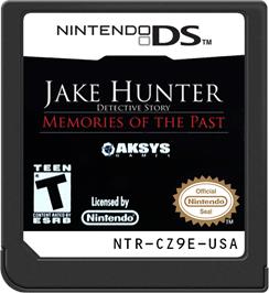 Cartridge artwork for Jake Hunter Detective Story - Memories Of The Past on the Nintendo DS.