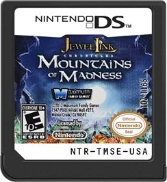 Cartridge artwork for Jewel Link Mysteries - Mountains Of Madness on the Nintendo DS.