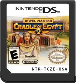 Cartridge artwork for Jewel Master - Cradle Of Egypt on the Nintendo DS.