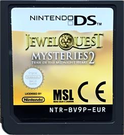 Cartridge artwork for Jewel Quest - Mysteries 2 on the Nintendo DS.