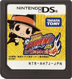 Cartridge artwork for Katekyoo Hitman Reborn! Ds - Shinuki Max! Vongola Carnival!! on the Nintendo DS.