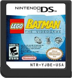 Cartridge artwork for Lego Batman - Le Jeu Vidéo on the Nintendo DS.