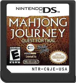 Cartridge artwork for Mahjong Journey - Quest For Tikal on the Nintendo DS.