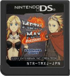 Cartridge artwork for Metal Max 2 - Reloaded on the Nintendo DS.