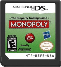 Cartridge artwork for Monopoly on the Nintendo DS.