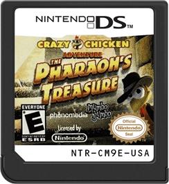 Cartridge artwork for Moorhuhn Adventure - The Pharaoh's Treasure on the Nintendo DS.