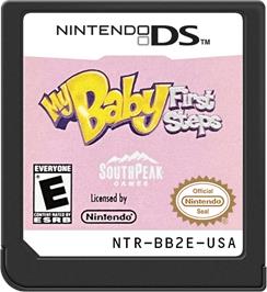 Cartridge artwork for My Baby - First Steps on the Nintendo DS.