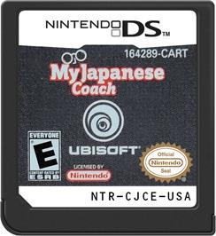 Cartridge artwork for My Japanese Coach - Learn A New Language on the Nintendo DS.