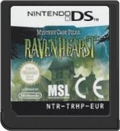 Cartridge artwork for Mystery Case Files - Ravenhearst on the Nintendo DS.
