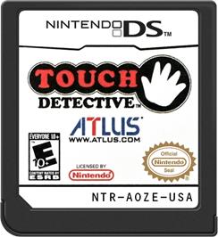 Cartridge artwork for Mystery Detective on the Nintendo DS.